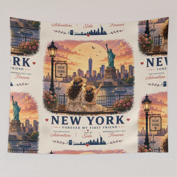 Item preview, New York Mother Daughter Duo Forever My First Friend designed and sold by BagFactoryUK.