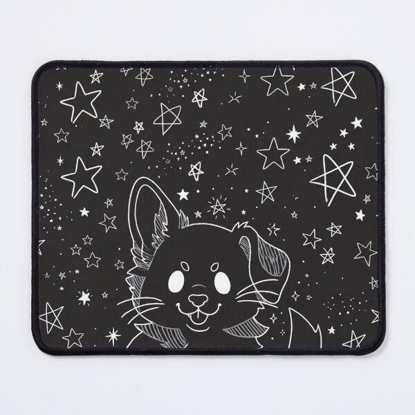 Item preview, Puppy in Starry Night Mouse Pad designed and sold by Olivchick.