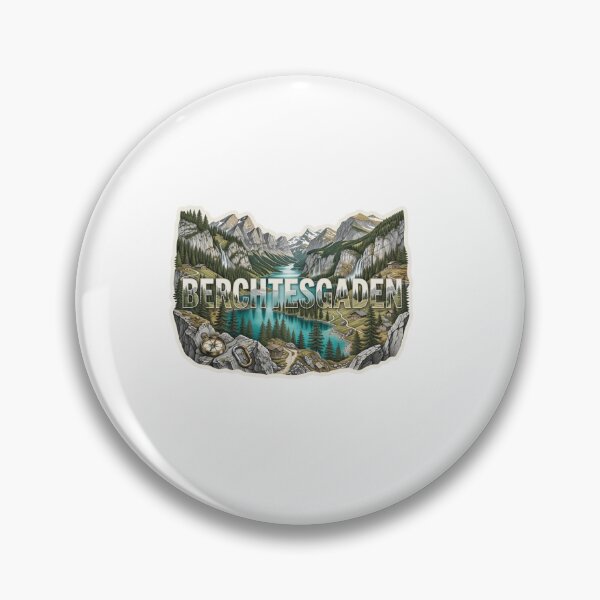 Item preview, Berchtesgaden Mountain Hiking Sticker designed and sold by Imaginarium of Chaos falcon88 .