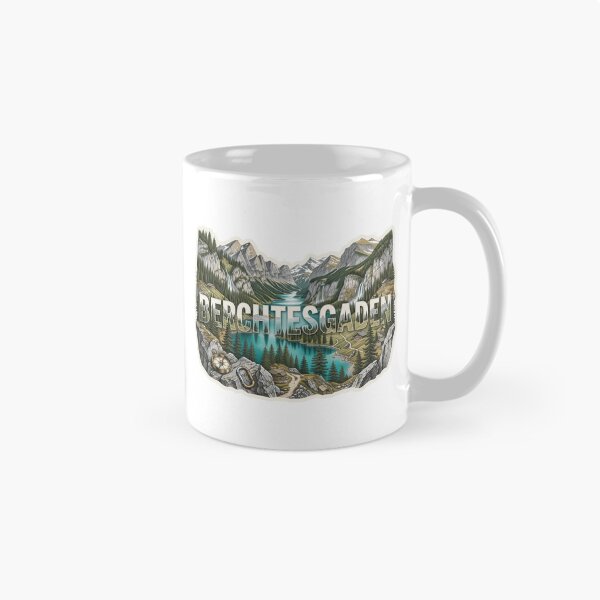Item preview, Berchtesgaden Mountain Hiking Sticker designed and sold by Imaginarium of Chaos falcon88 .