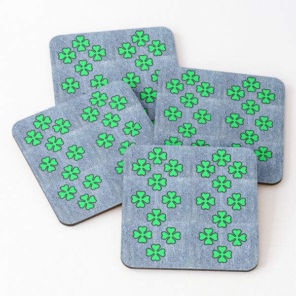 Item preview, Lucky Clover Repeating Pattern designed and sold by  Daydream Designs.