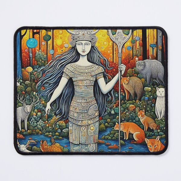 Item preview, The Woodland Goddess appears designed and sold by George Hutton Hunter.
