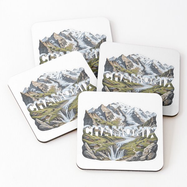 Item preview, Chamonix Alpine Trail Travel Sticker designed and sold by Imaginarium of Chaos falcon88 .