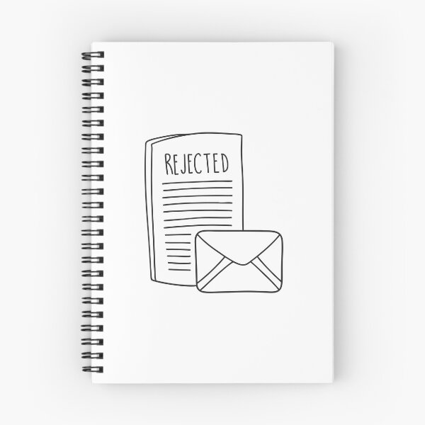 Item preview, A rejection letter placed close to an opened envelope designed and sold by rasagamastore.