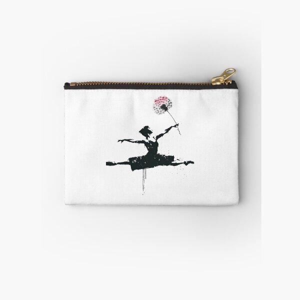 Item preview, Graceful Ballerina Leaping High In Urban Splatter designed and sold by EdvvinStudios.
