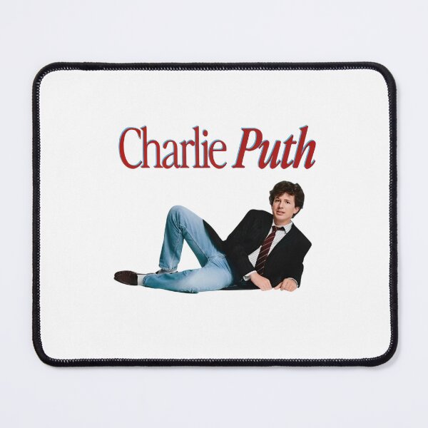 Item preview, Charlie Puth Retro Suit Casual Pose Print designed and sold by Lenschoolmann.