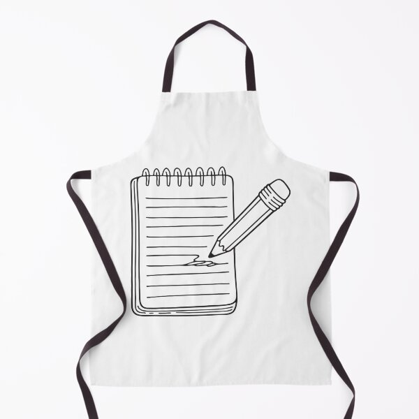 Item preview, A line in pencil half removed on a sheet of notebook designed and sold by rasagamastore.