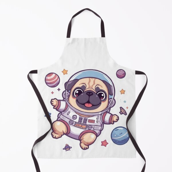 Item preview, Cute Space Pug Astronaut Sticker | Kawaii Galaxy Dog Gift designed and sold by Stylestickers55.