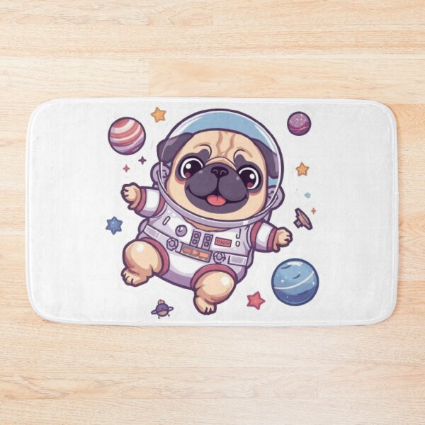 Item preview, Cute Space Pug Astronaut Sticker | Kawaii Galaxy Dog Gift designed and sold by Stylestickers55.