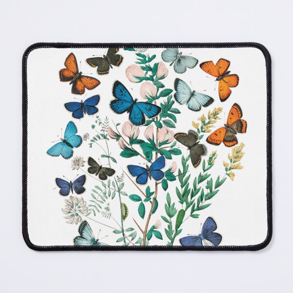 Item preview, Vintage Butterfly Collage with Floral Accents designed and sold by RGB-crayon.