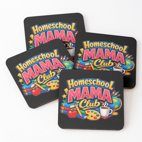 Item preview, Retro Homeschool Mama Club Back To School  designed and sold by DeliaDesignsCo.