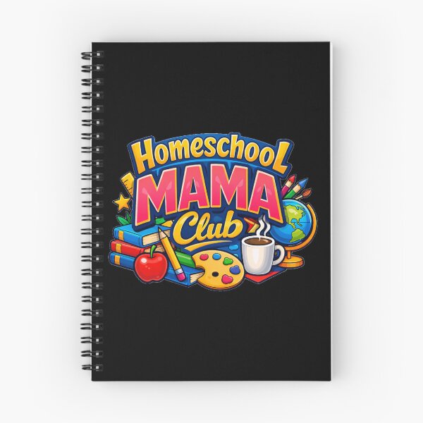 Item preview, Retro Homeschool Mama Club Back To School  designed and sold by DeliaDesignsCo.