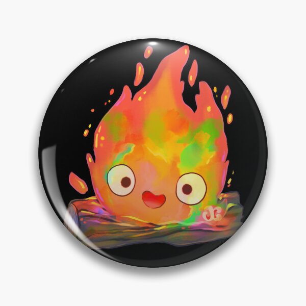 Item preview, Colorful Calcifer Fire designed and sold by mzzazn.