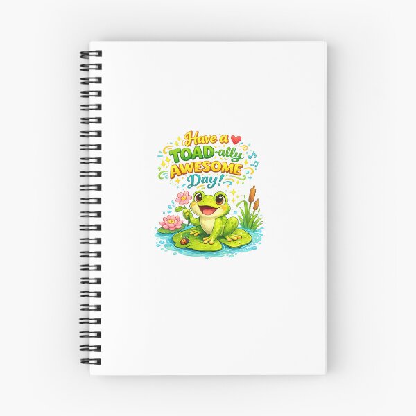 Item preview, Cute Frog Sticker – Have a TOAD-ally Awesome Day designed and sold by StyloStudio.