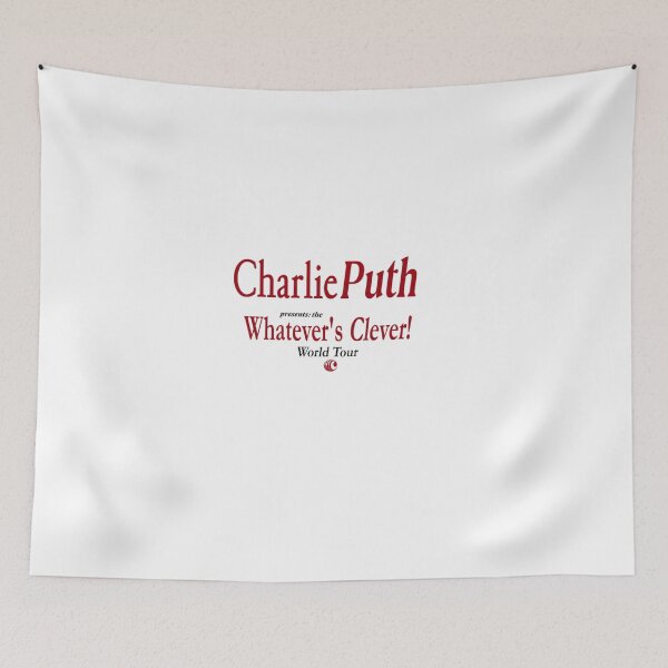 Item preview, Charlie Puth Presents Whatever's Clever World Tour designed and sold by Lenschoolmann.
