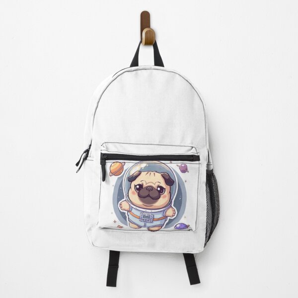 Item preview, Kawaii Astronaut Pug | Cute Space Dog Sticker designed and sold by Stylestickers55.