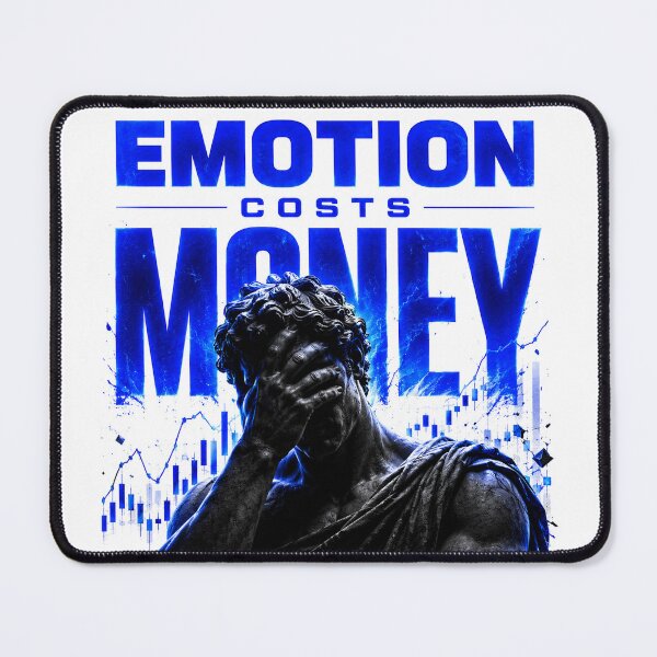 Item preview, Emotion Costs Money Forex Trading Motivation Design designed and sold by PipForgeStudio .