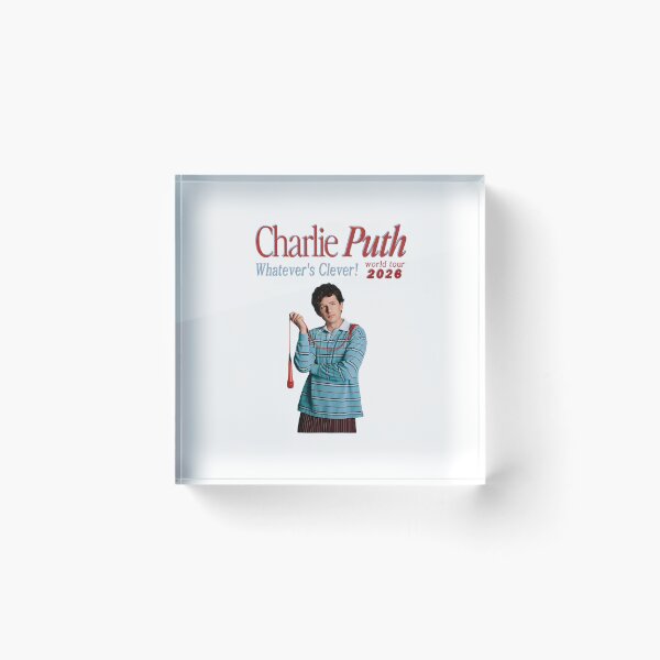 Item preview, Charlie Puth Whatever's Clever World Tour 2026 Concert designed and sold by Lenschoolmann.