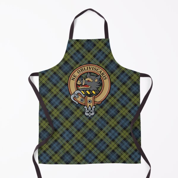 Item preview, Campbell Crest over Tartan designed and sold by sifis.
