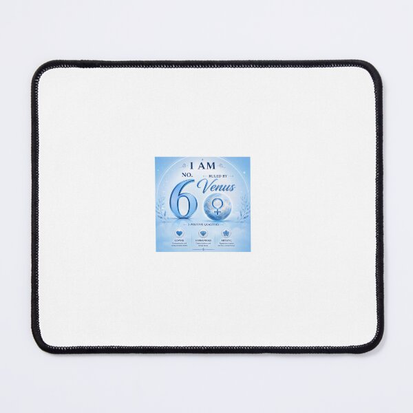 Item preview, I am No. 6 ruled by Venus Art work designed and sold by PrintableArt123.