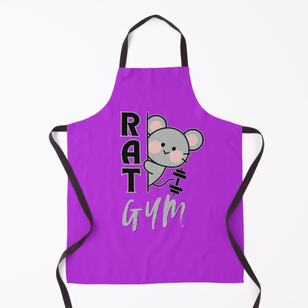 Item preview, Rat Gym Cute Mouse Dumbbell T-Shirt Funny Workout Gift Gym Lover Graphic Tee designed and sold by oonproducts.