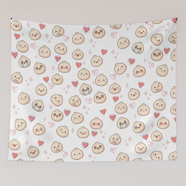 Item preview, Dumpling moods designed and sold by InkRiot Studios.