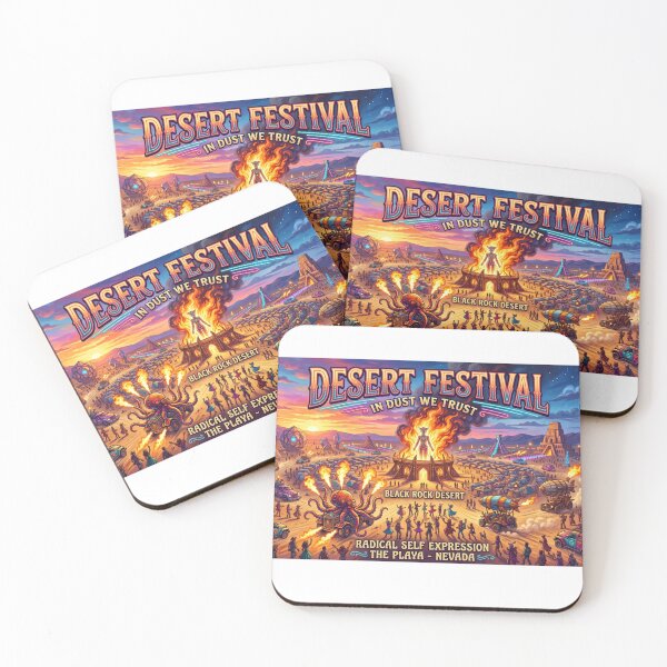 Item preview, Burning Desert Festival  designed and sold by HayaasBoutique.