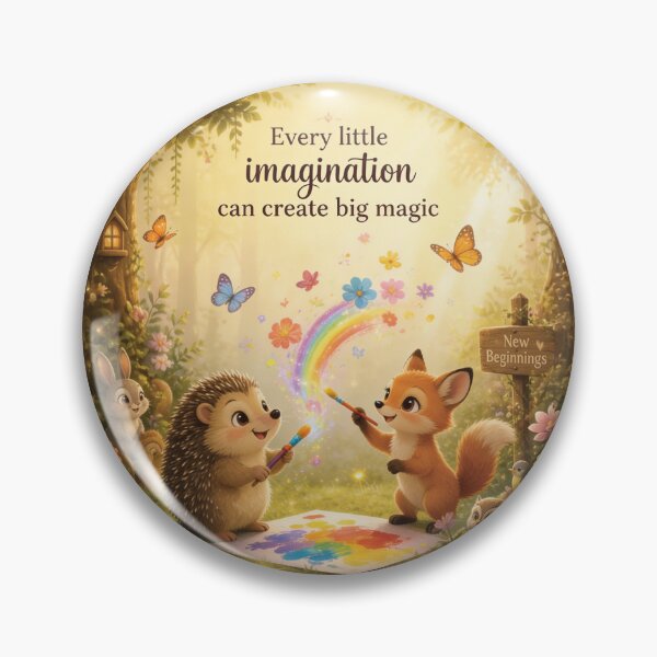 Item preview, Every Little Imagination Can Create Big Magic – Creative Milestone Art designed and sold by Wintorque.
