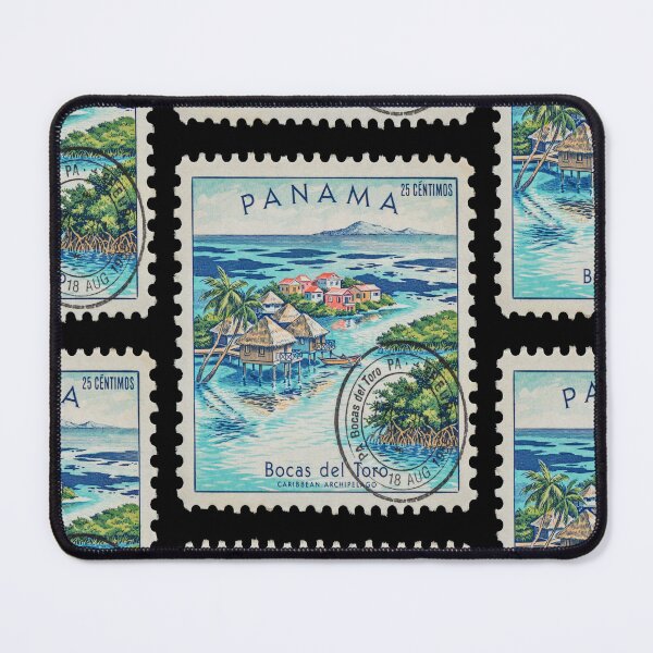 Item preview, Bocas del Toro Panama Caribbean Postage Stamp Sticker designed and sold by stickercuffs.