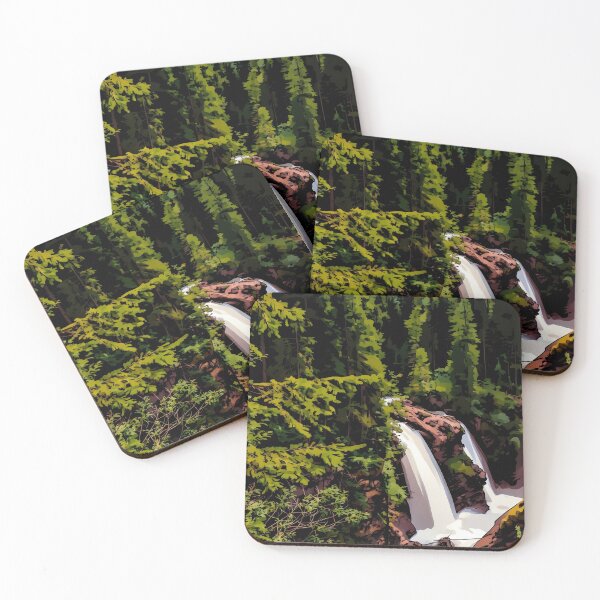 Item preview, Double Waterfall designed and sold by tomorrowsart.