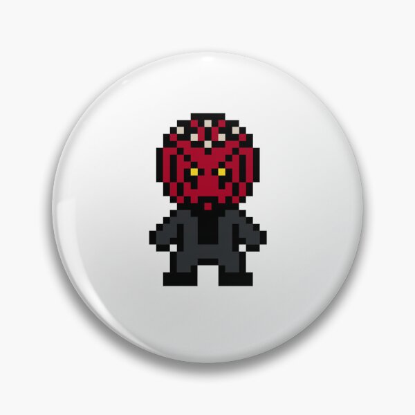 Artikelvorschau, Pixel-Charaktere – Darth Maul entworfen und verkauft von FancyOwlDesigns.