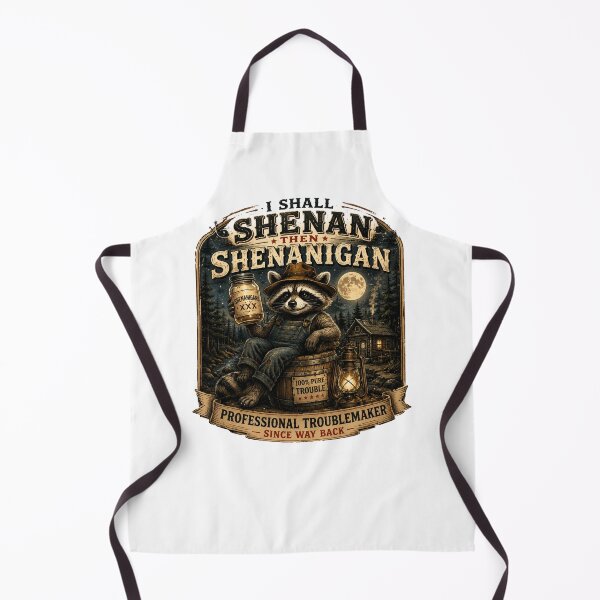 Item preview, I Shall Shenan Then Shenanigan Funny Raccoon Vintage Shirt designed and sold by Masloshop.