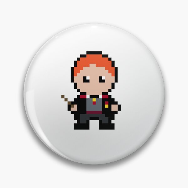 Aperçu de l'œuvre Personnages pixelisés - Ron Weasley créée et vendue par FancyOwlDesigns.