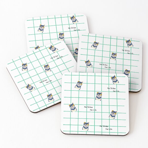 Item preview, Green checkered with Shiba Inu (Dog) designed and sold by ShibaCruise-On.