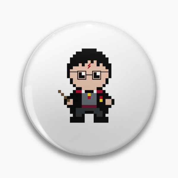 Aperçu de l'œuvre Personnages pixelisés - Harry Potter créée et vendue par FancyOwlDesigns.