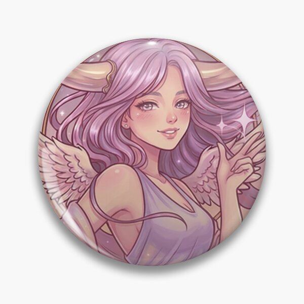 Item preview, Taurus Zodiac Goddess Anime Art | Taurus Energy Celestial Angel | Kawaii Astrology Illustration | Pastel Horoscope Wall Art | Bull Zodiac Sign | Taurus Birthday Gift | Fantasy Decor designed and sold by RSDigitalPrintDesign.