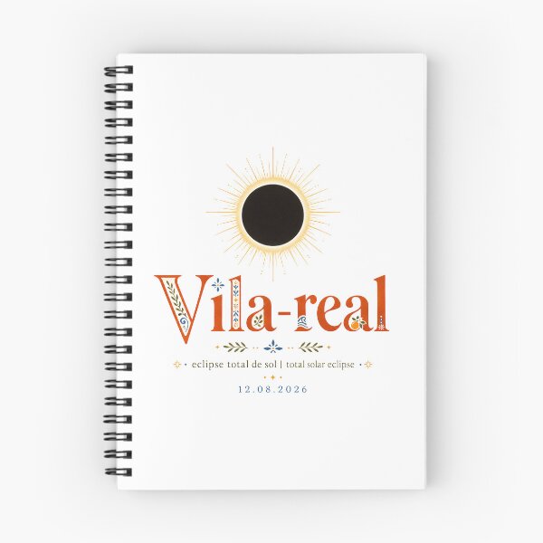 Item preview, Vila-real Total Solar Eclipse 2026 designed and sold by Beyond Destinations.