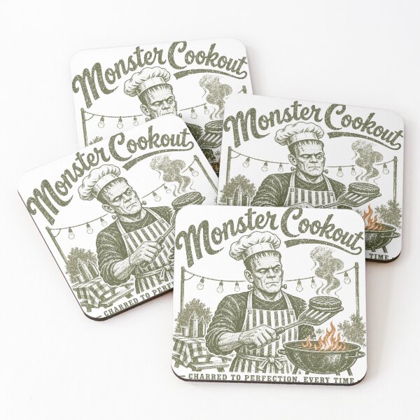 Item preview, Monster Cookout designed and sold by Tin Robot Co..