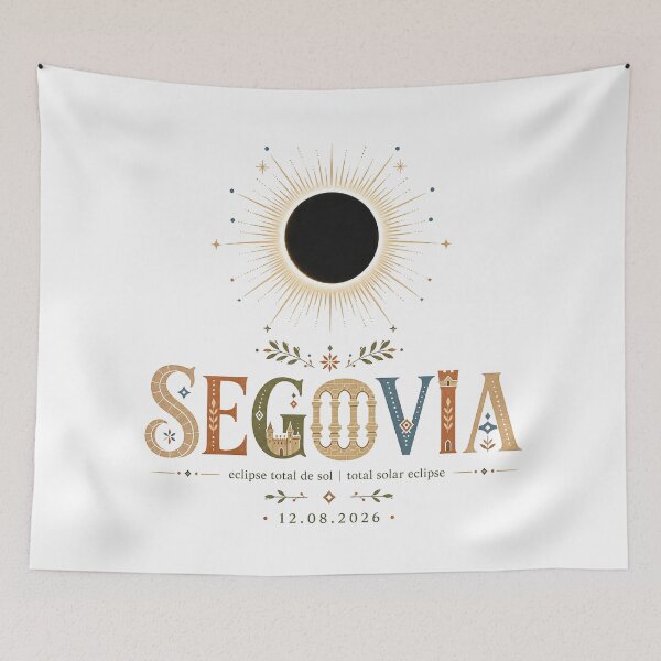Item preview, Segovia Total Solar Eclipse 2026 designed and sold by Beyond Destinations.