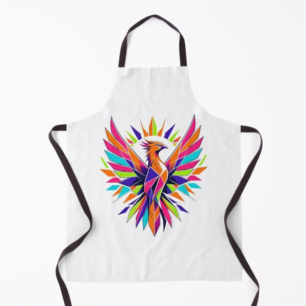 Item preview, Geometric Pop Art Phoenix Rising designed and sold by ElvisVintagePosters.
