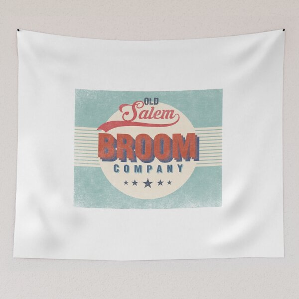 Item preview, Old Salem Broom Company Vintage Halloween designed and sold by CreativeStrike.