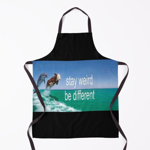 Item preview, stay weird be different design designed and sold by funshirts4life.