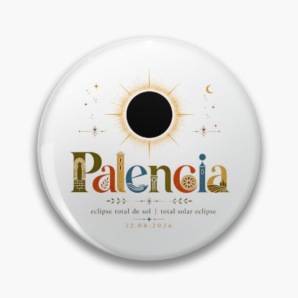 Item preview, Palencia Total Solar Eclipse 2026 designed and sold by Beyond Destinations.