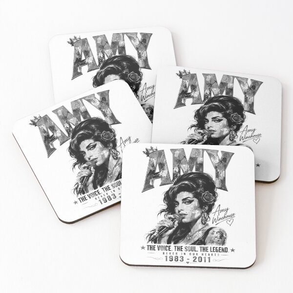 Item preview, Amy The Voice The Soul The legend Black&White Edition designed and sold by KLERIKSTORE.