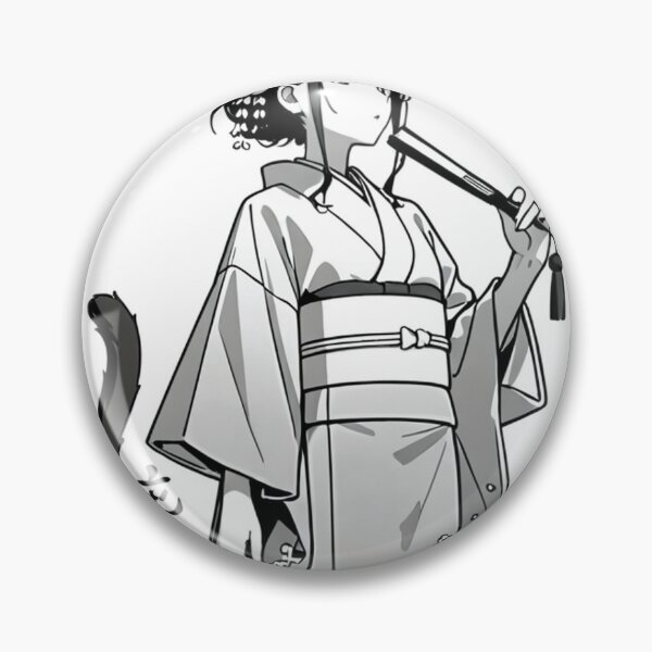 Item preview, Art - Manga Feline Character, Japanese Inspiration designed and sold by AnimeShin.