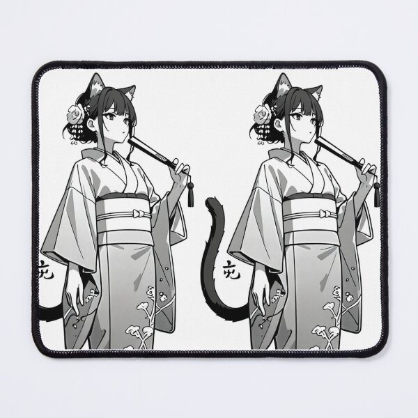 Item preview, Art - Manga Feline Character, Japanese Inspiration designed and sold by AnimeShin.
