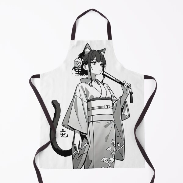 Item preview, Art - Manga Feline Character, Japanese Inspiration designed and sold by AnimeShin.