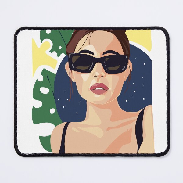 Item preview, Native Feminism Fashion Girl Illustration designed and sold by Rogue Heart Collective™.