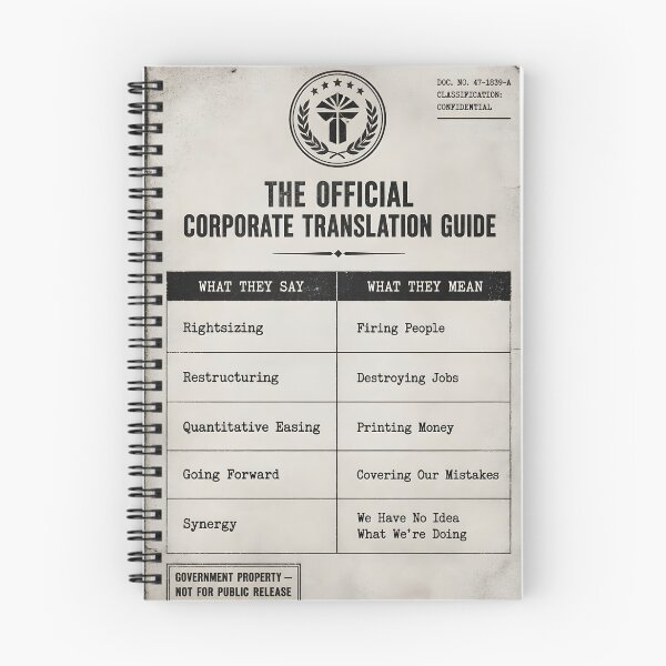 Item preview, The Official Corporate Translation Guide designed and sold by Beyond The Flag Art.