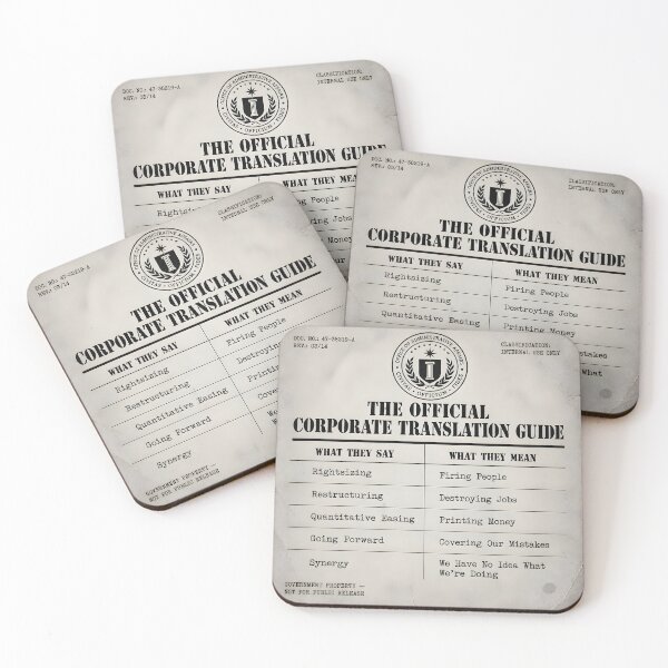 Item preview, The Official Corporate Translation Guide designed and sold by Beyond The Flag Art.